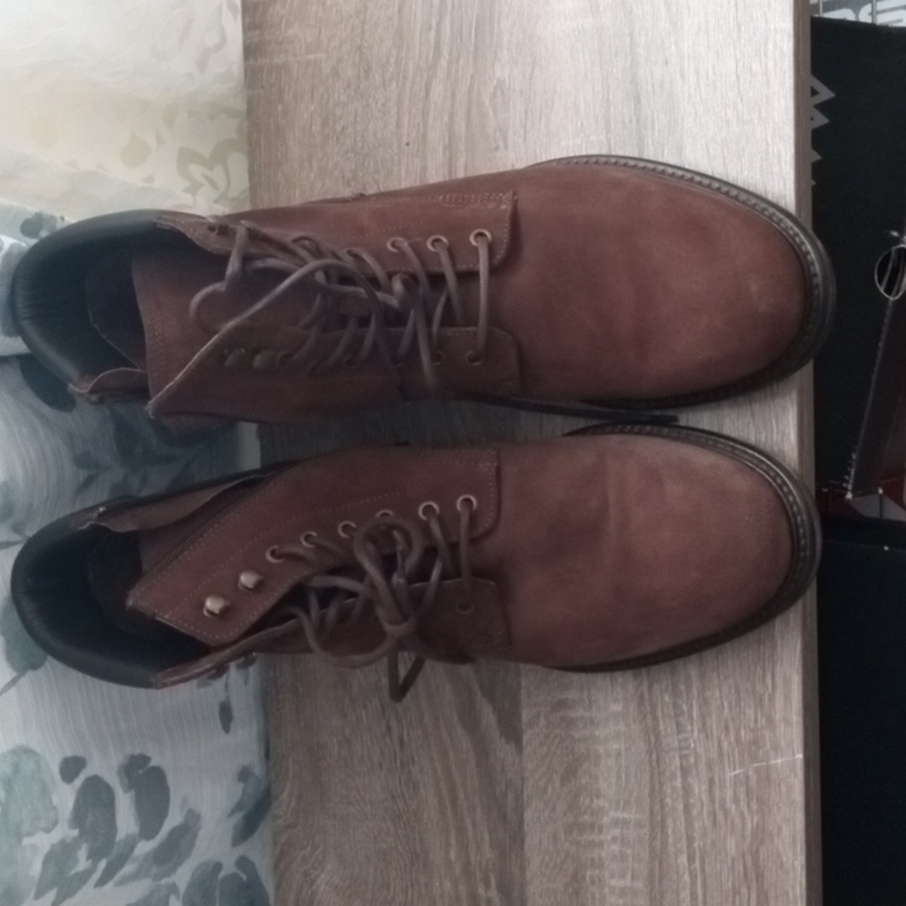 Asher Green Genuine leather boots size 12 Brown